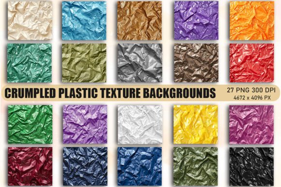 Adding Grit and Realism with Crumpled Plastic Texture Backgrounds