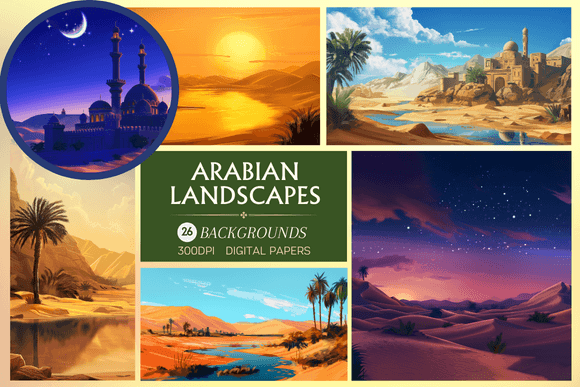 Arabian Landscapes: Elevate Your Visual Projects