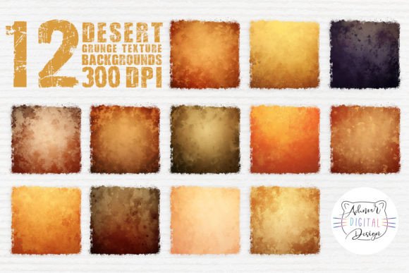 Desert Grunge Texture Backgrounds: A Creative Toolkit