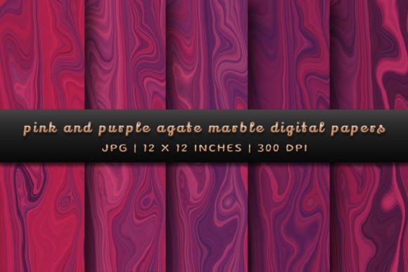 Elevate Projects with Pink and Purple Agate Marble Backgrounds