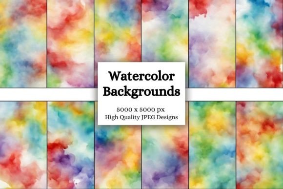 Elevate Your Projects with Exquisite Watercolor Backgrounds