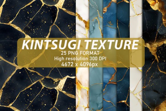 Embracing Imperfection: The Allure of Luxury Kintsugi Texture Backgrounds