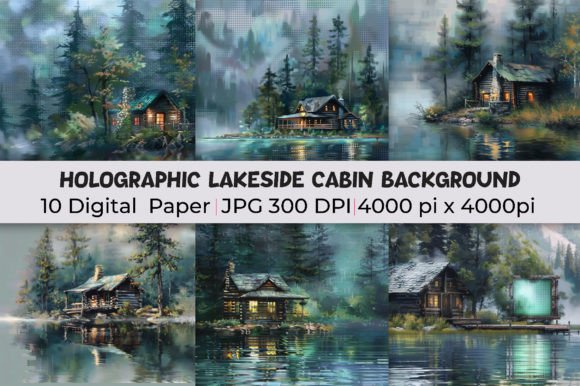 Holographic Lakeside Cabin Backgrounds: A Designer's Guide