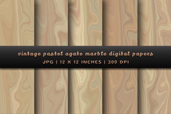 Timeless Charm: Using Vintage Pastel Agate Marble Backgrounds
