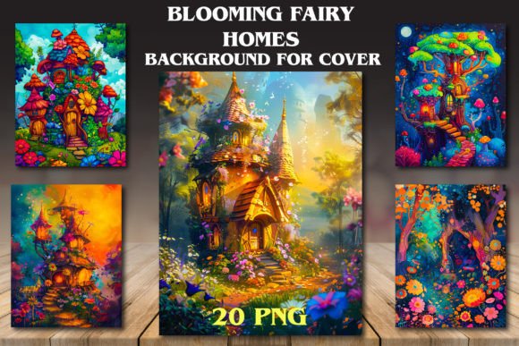 Unlocking Whimsy with Blooming Fairy Homes Backgrounds